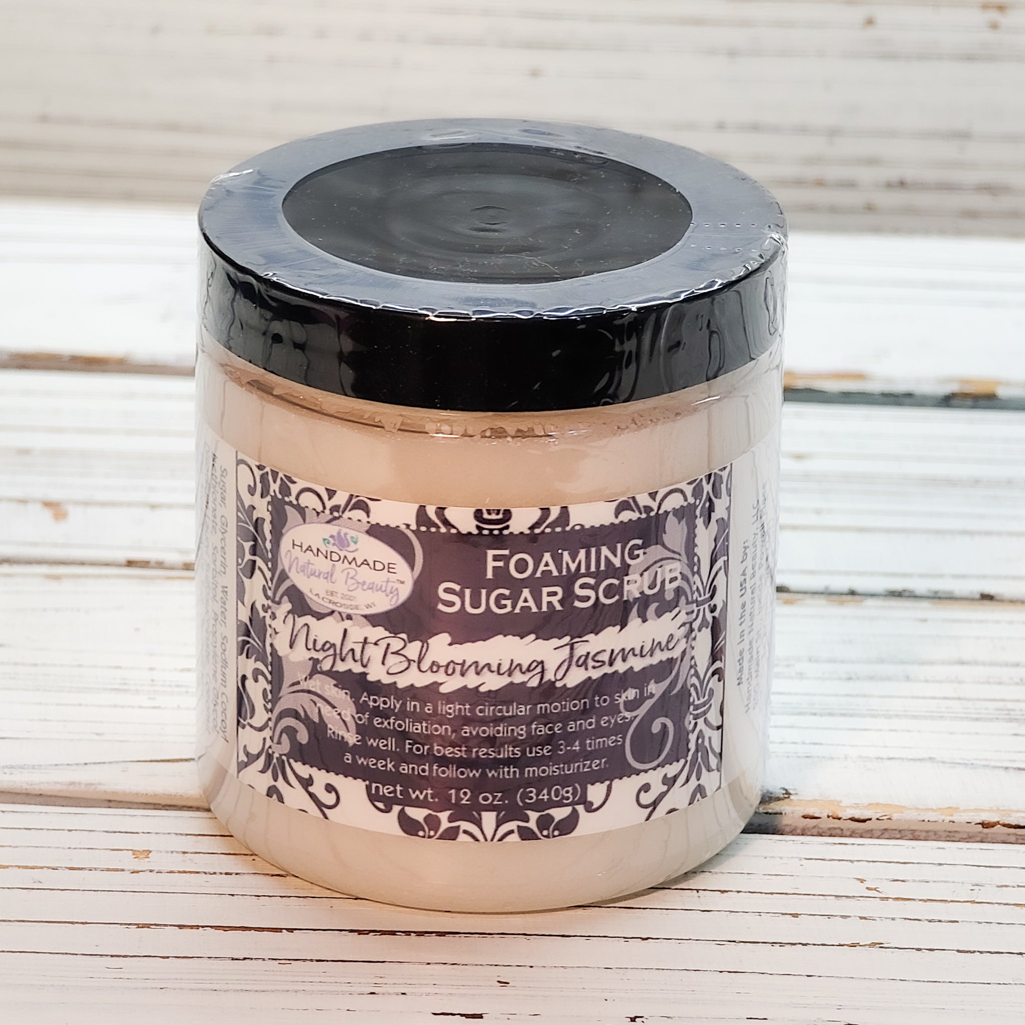 Foaming Sugar Scrub | Night Blooming Jasmine