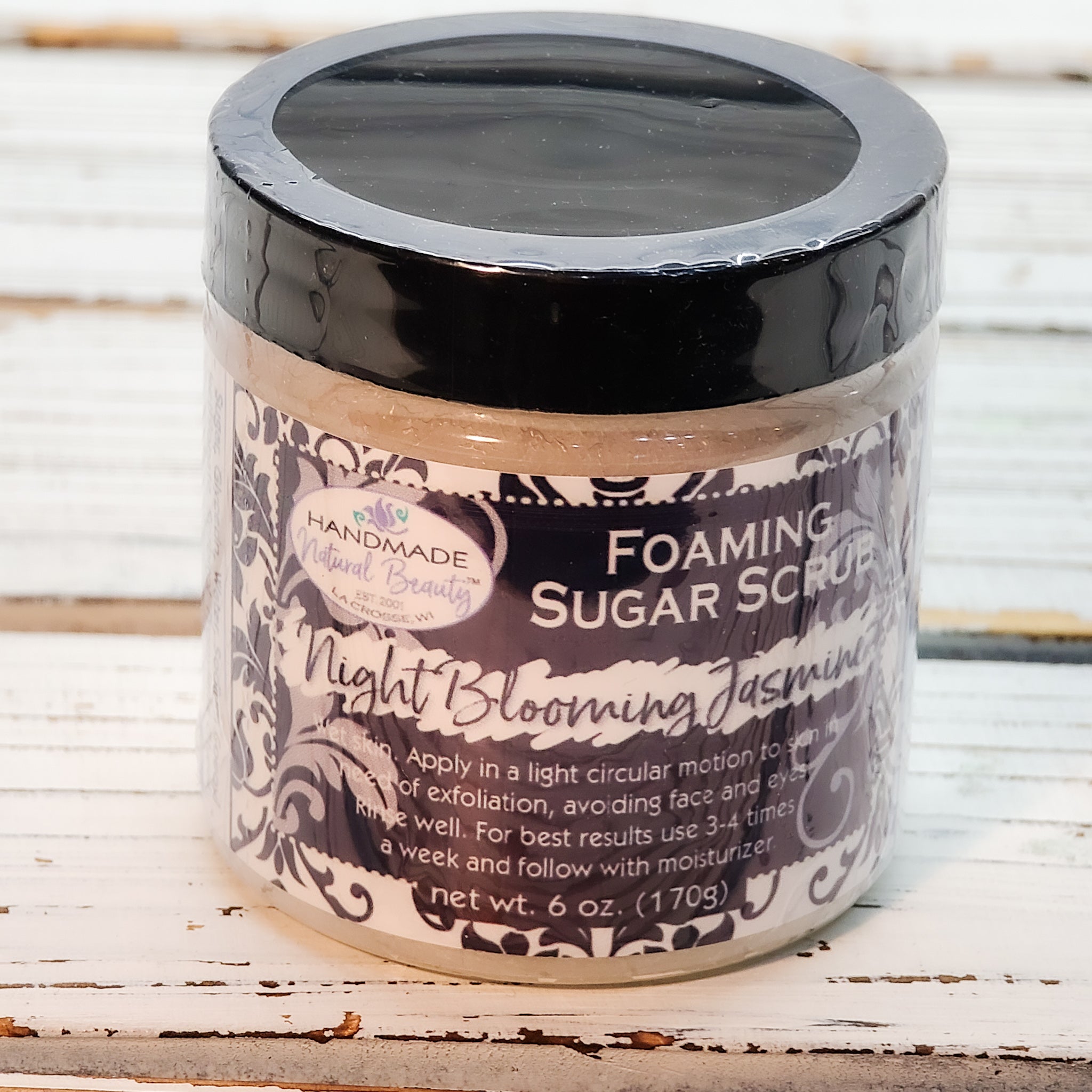 Foaming Sugar Scrub | Night Blooming Jasmine