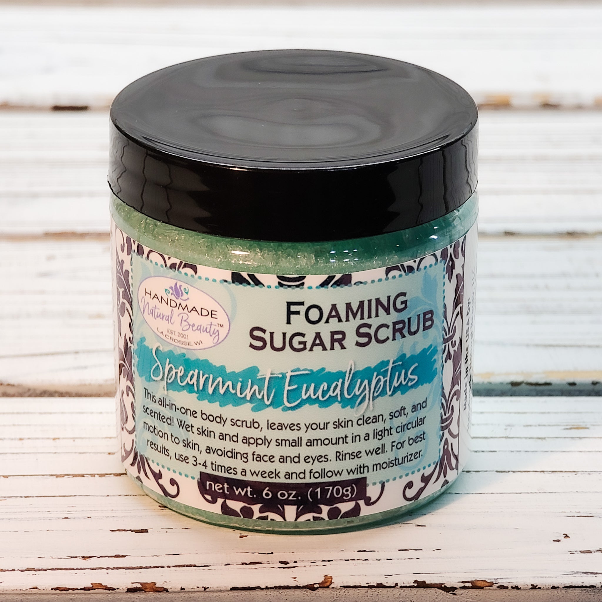 Foaming Sugar Scrub | Spearmint Eucalytpus