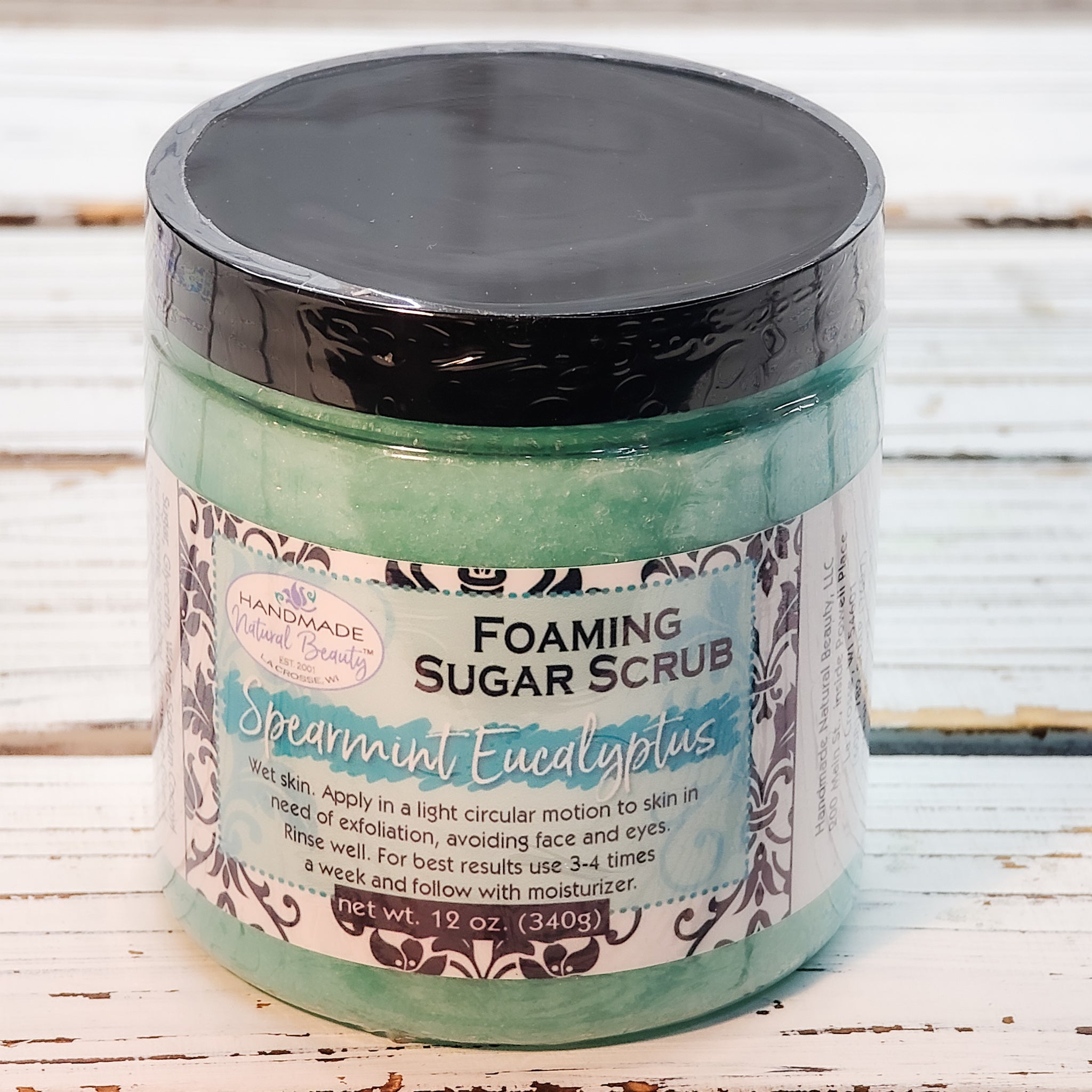 Foaming Sugar Scrub | Spearmint Eucalytpus