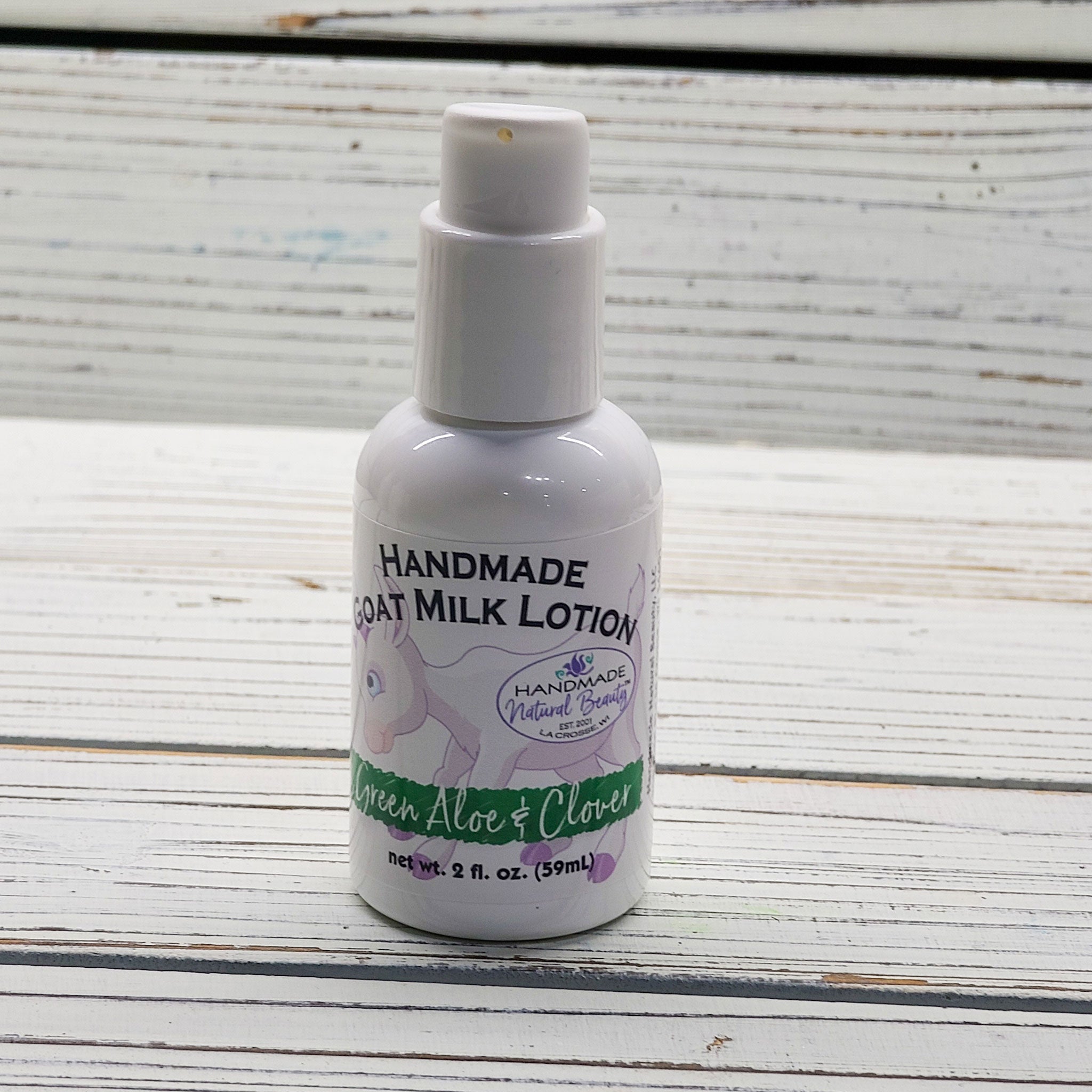 Goat Milk Lotion | Green Aloe & Clover