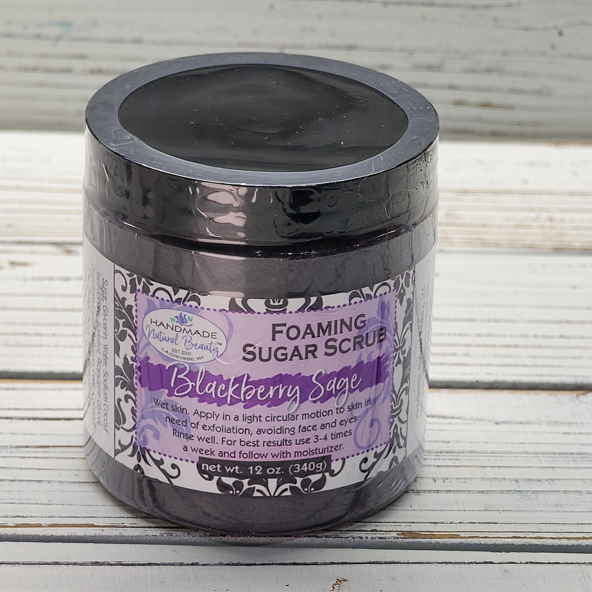 Foaming Sugar Scrub | Blackberry Sage