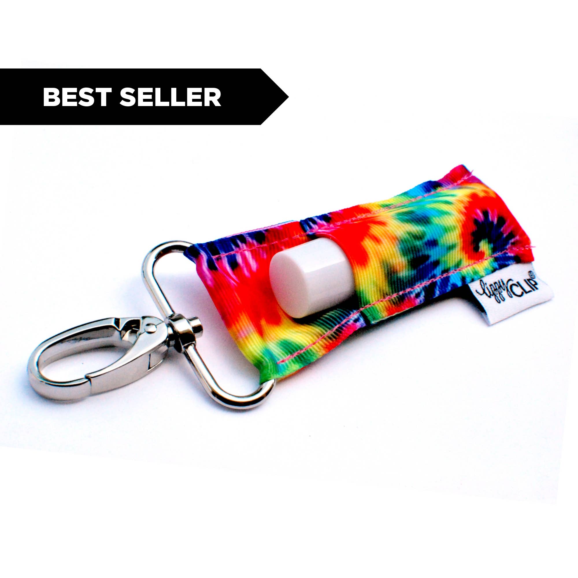 Tie Dye LippyClip® Lip Balm Holder for Chapstick